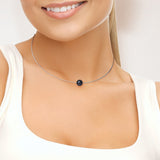 PERLINEA - Collier Simple en Perle de Culture d'Eau Douce & Argent 925 | Élégance Pure