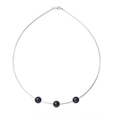 PERLINEA - Collier Simple en Perle de Culture d'Eau Douce & Argent 925 | Élégance Pure