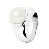 PERLINEA – Bague en Perles de Culture d'Eau Douce & Argent 925