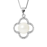 PERLINEA - Collier Simple en Perle de Culture d'Eau Douce & Argent 925 | Élégance Pure